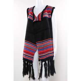 Vest Poncho with Tassel